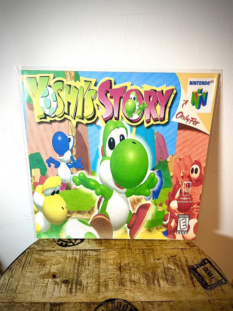 Yoshi's Story Nintendo N64 Soundtrack Vinyl Record | eBay