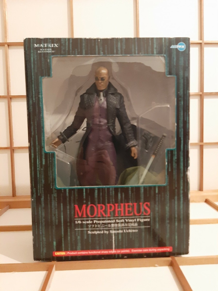 Matrix Reloaded Morpheus 1/6 Soft Vinyl Figure KOTOBUKIYA