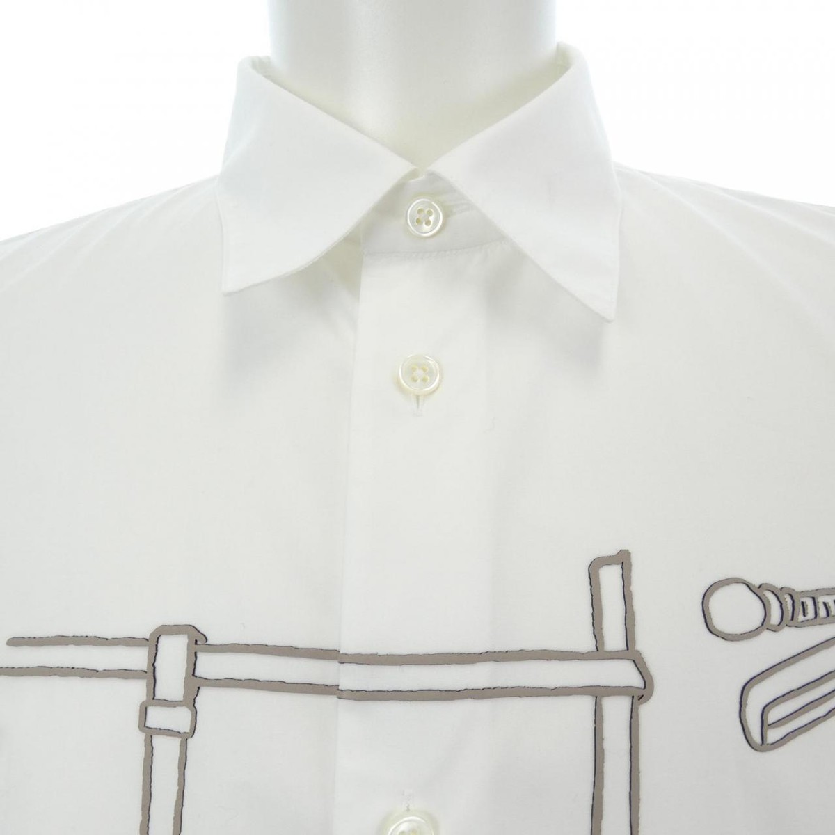 HERMESシャツ 楽天市場】エルメス HermesLock H Multiシャツ H456040HB9037