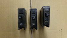 Westinghouse Circuit Breaker Quicklag-B 1-Pole 20A, Lot of 3 FREE SHIPPING 