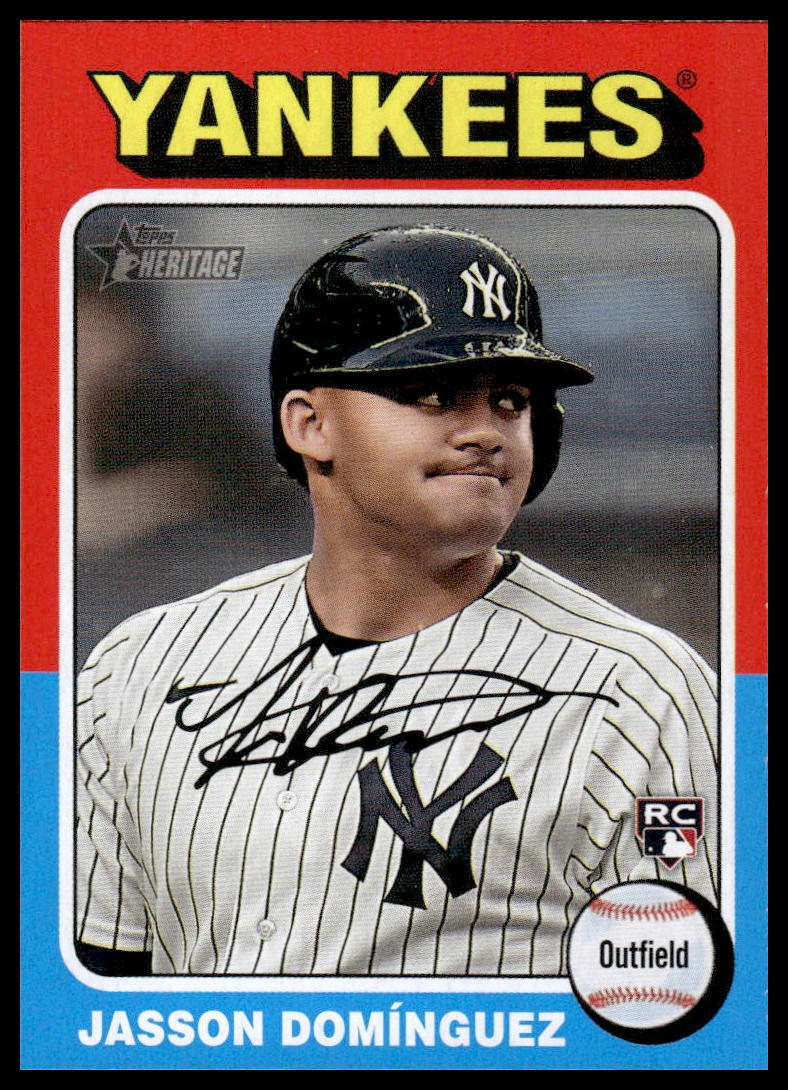 イ*ラ様 【最新版】TOPPS HERITAGE MLB ジェイソン・ドミンゲス イ*ラ様 【最新版】TOPPS HERITAGE MLB ジェイソン・ドミンゲス