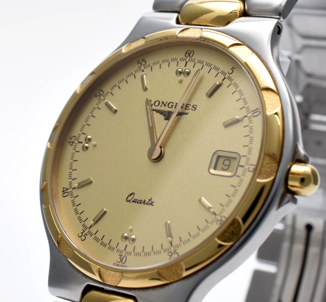 Longines Conquest Gold Men's Watch - L16143 for sale online | eBay