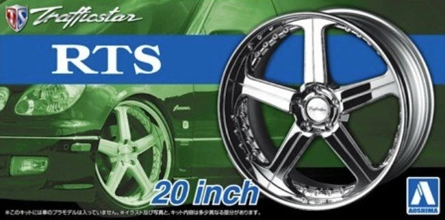Aoshima 1/24 Model Car Tuned Parts(37) Trafficstar RTS 20"
