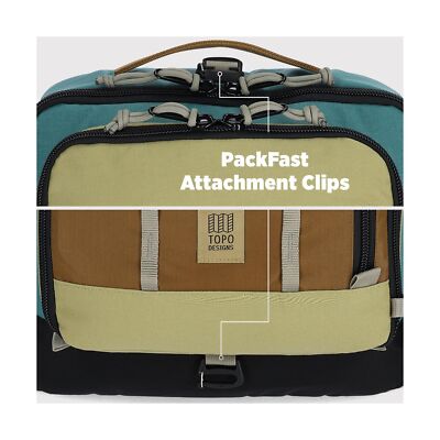 Topo Designs Global Travel Bag 40L Caribbean/Dark Khaki | eBay