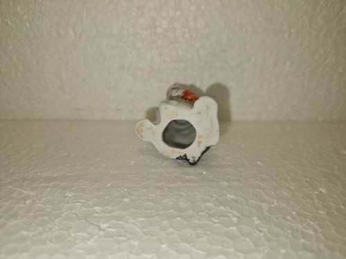 ANTIGUA FIGURA DE PERRO DE PORCELANA PEQUEÑA AÑOS 20 - Imagen 9 de 12