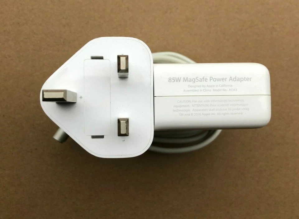 Genuine Apple 85W Magsafe 1 Macbook Pro 15" / 17" Power Adapter Charger - Image 2 of 4