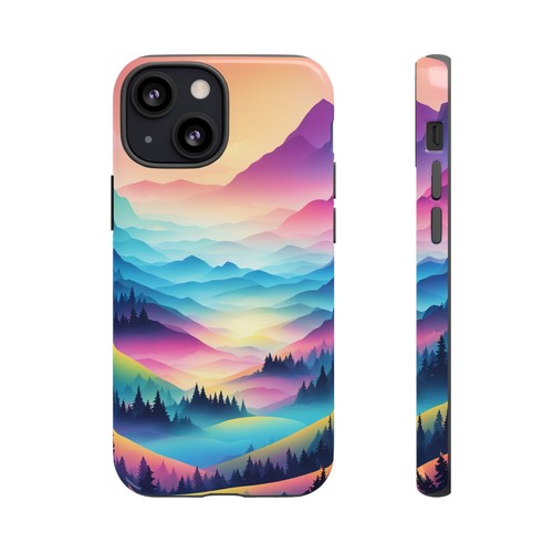 Neon Mountain Range Phone Case for iPhone, Samsung Galaxy, Google Pixel - Picture 28 of 111