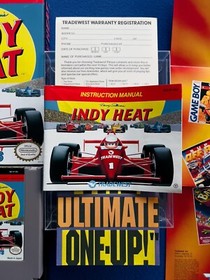 Danny Sullivan's Indy Heat NES Nintendo Box Manuale CIB Completo GIOCO 4 GIOCATORI