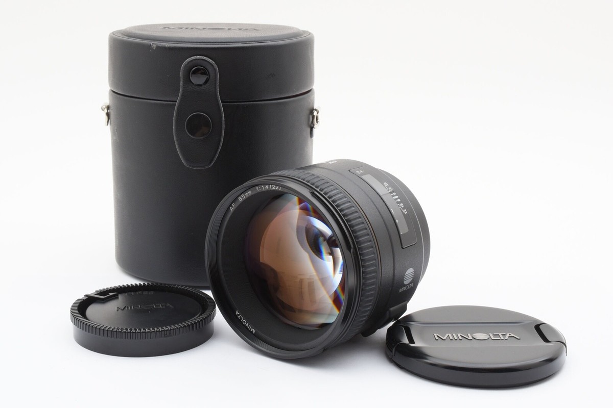 MINOLTA AF 85mm F1.4 レンズ Amazon | ミノルタ MINOLTA AF 85mm F1.4 | 一眼レフカメラ 通販