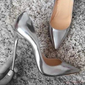 high heels shiny