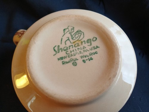 VINTAGE SHANANGO CHINA ROUNDUP COFFEE CUP/MUG RESTAURANT WARE WESTERN COWBOY - Picture 5 of 5