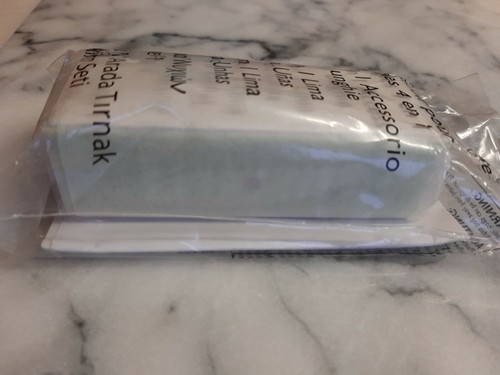 Avon 4-in-1 Nail Buffer Green New & Sealed - Picture 3 of 5