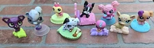 Littlest Pet Shop LPS Mc Donald's Happy Meal Toys - Lot Of 9