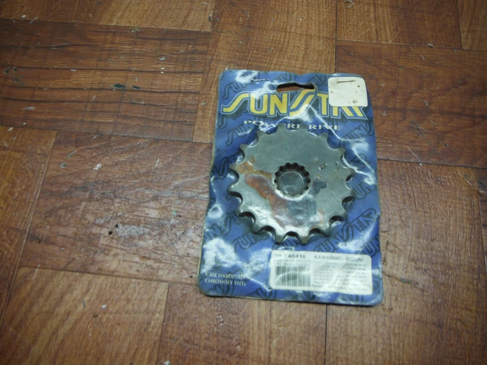 Piñones delanteros de acero Sunstar 40416 para piñones de transmisión cx NUEVO STOCK ANTIGUO Foto 3 de 4