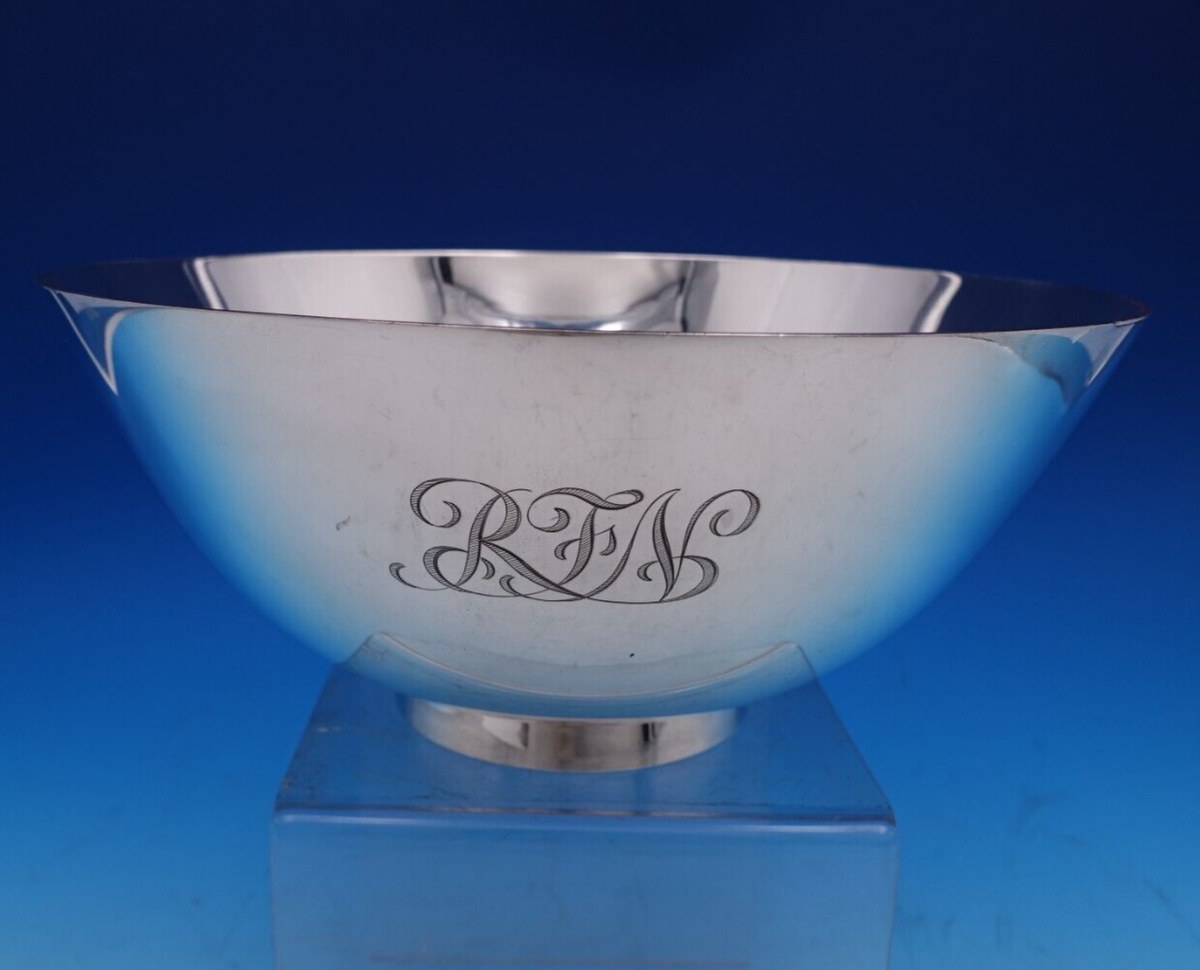TIFFANY & CO（ティファニー）STERLING SILVER　ボウル Faneuil by Tiffany and Co Sterling Silver Salad Bowl #19750 24.3