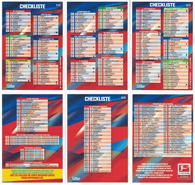 Topps Chrome Bundesliga 2015/2016 (15/16) - ALLE 243 Trading Cards (KOMPLETT)