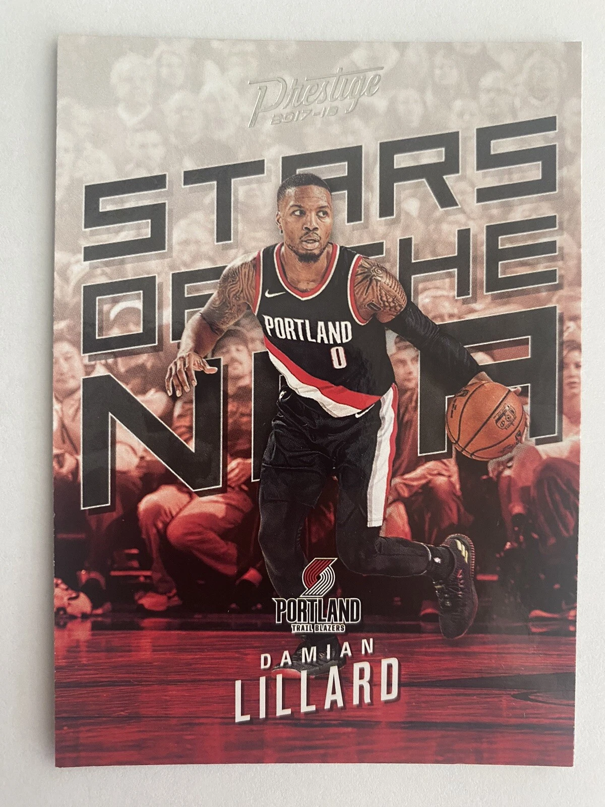Damian Lillard trading card