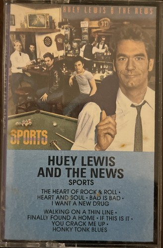 Huey Lewis And The News - Sports (Cassette 1983) Chrysalis VG+ - Picture 1 of 3