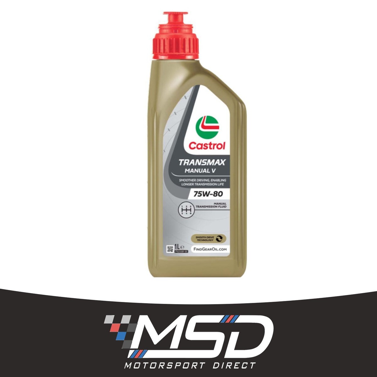 Castrol Transmax Manual Fully Synthetic Transmission Fluid V 75W80