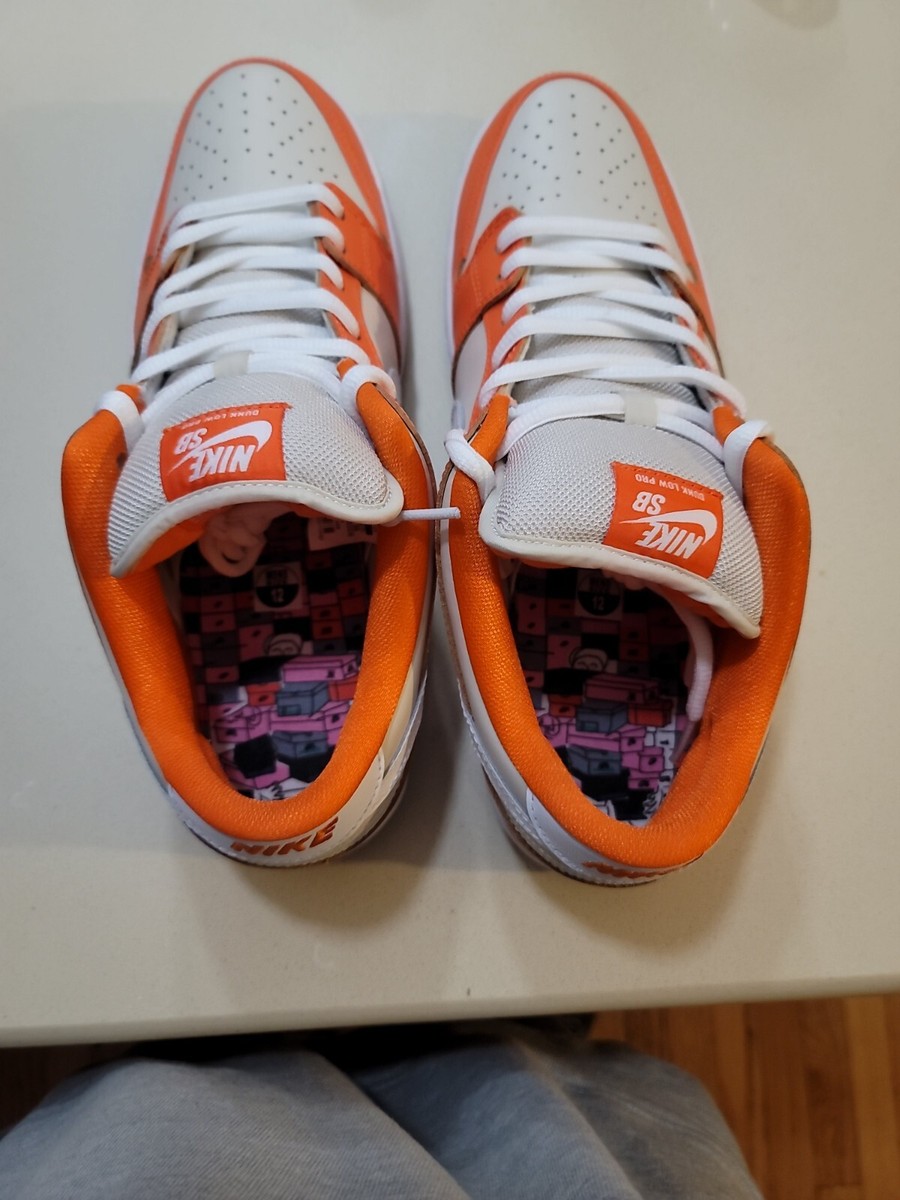 Size 12 - Nike SB Dunk Low Orange Box 2016 VNDS TRIED ON 1X Size 12 - Nike SB Dunk Low Orange Box 2016 VNDS TRIED ON 1X