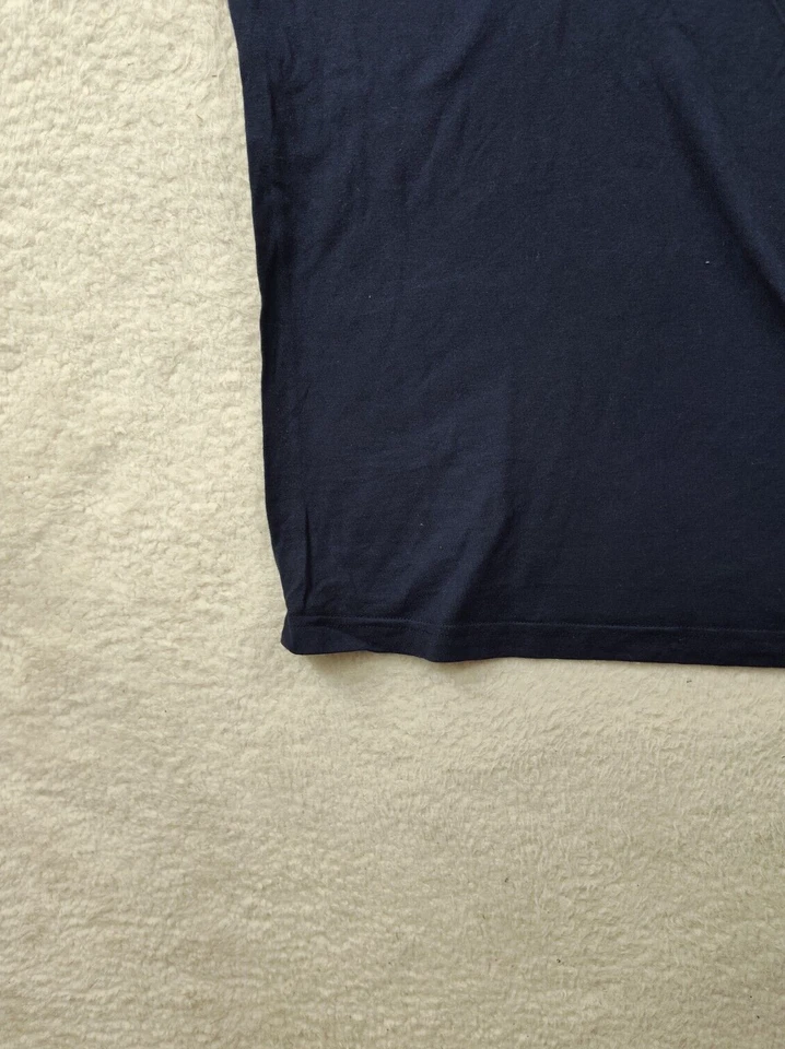 Nautica Men Shirt 1XLT Blue Graphic Print 100%Cotton Short Sleeve Regular Fit T - Image 4 of 4