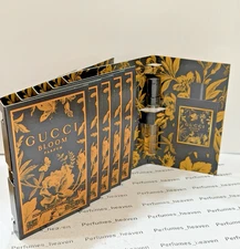 6x Gucci Bloom PARFUM Sample Spray .05oz, 1.5ml * New 2025 Release* 6PCS