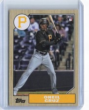 2022 Topps Archives 1987 Oneil Cruz Base Rookie #211 Pittsburgh Pirates
