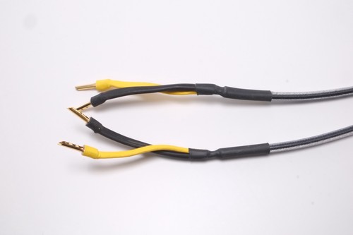 Analysis Plus Oval 12 Audiophile Hifi Stereo Speaker Cables w Banana - 2.5m Pair - Imagen 3 de 9