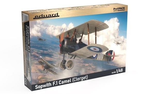 Eduard Plastic Kits 82172 - 1:48 Sopwith F.1 Camel (Clerget), Profipack - Neu-image