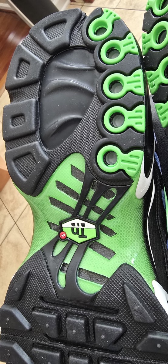 Nike Air Max Plus Icons Black Scream Green Blue White DX4326-001
