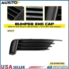 Right Side Front Bumper Fog Light Lamp Cover Grille Trim For AUDI S3 A3 2013-17