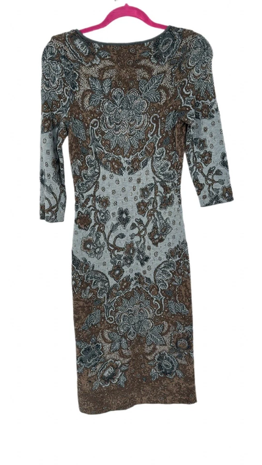 Vestido vaquero tejido Peruvian Connection XS 100 % Pima para mujer Foto 3 de 4