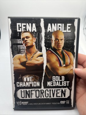 WWE Unforgiven 2005 (DVD, 2005) Cena Vs Angle, Matt Hardy Vs Edge With Insert