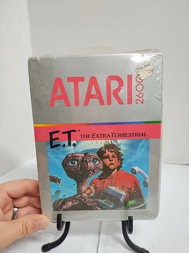E.T. The Extra-Terrestrial Atari 2600 1982 NEW SEALED Video Game Cartridge