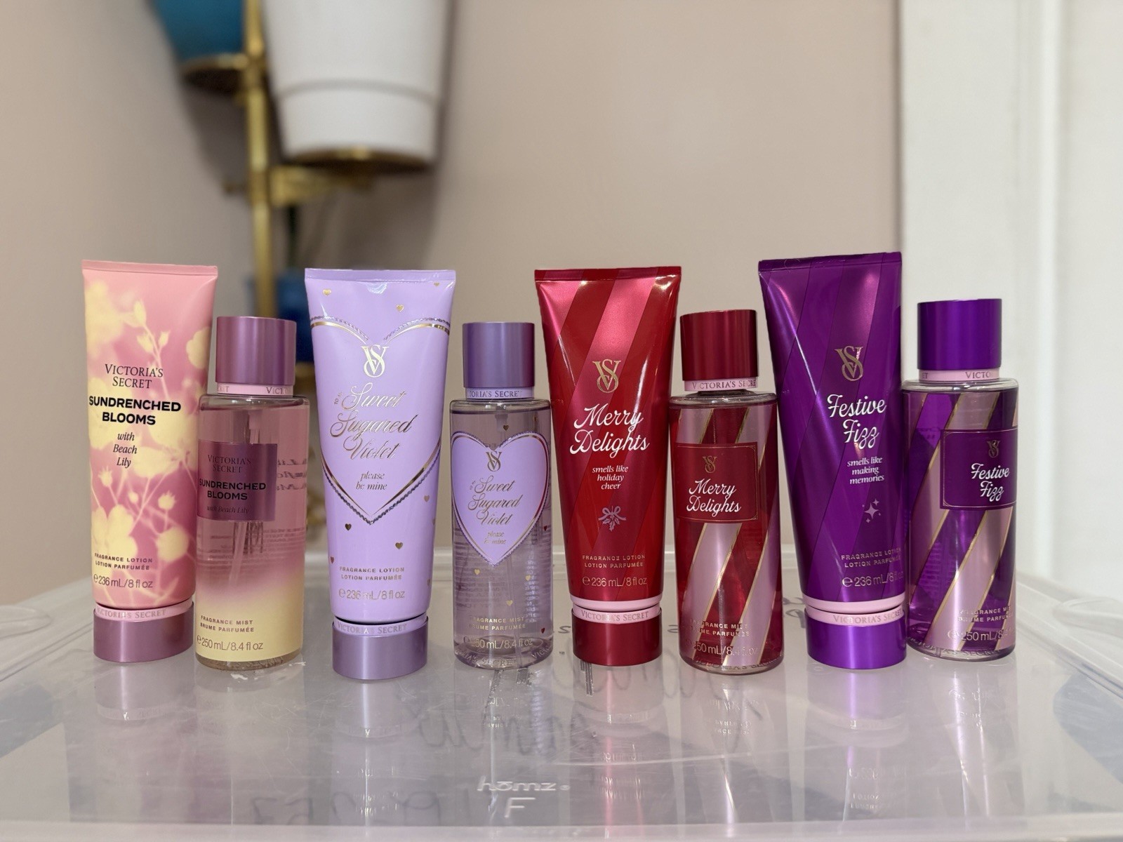 Victoria's Secret Bath & Body Set Kit Moisturizing Lotion Mi