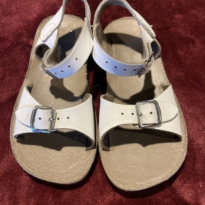 Sun San Surfer White Summer Sandals Size 10
