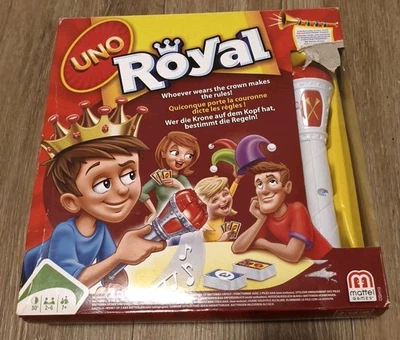 Mattel Games Spiele Uno Royal, Ab 7 Jahren, 2-6 Spieler, 30 Minuten - Bild 1 von 4