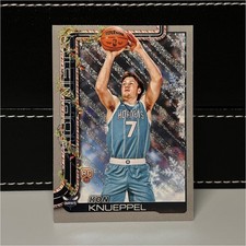 Topps 2025-26 Holiday Rookie Kon Knueppel Charlotte Hornets Basketball Card H164