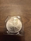 1986 1 oz Silver American Eagle (Brilliant Uncirculated) plastic flip holder #2