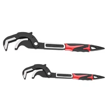 Pipe Pliers Open Adjustable Wrench Mechanical Automatic Lock Non Slip Tool