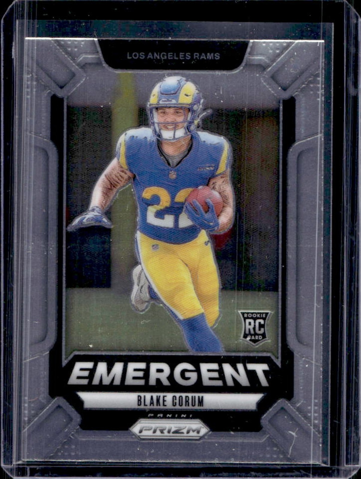 2024 Prizm Blake Corum Emergent RC Rookie #10 Rams