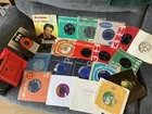 job lot bundle vintage singles 45s vinyl elvis Presley Beatles Dave Clark five