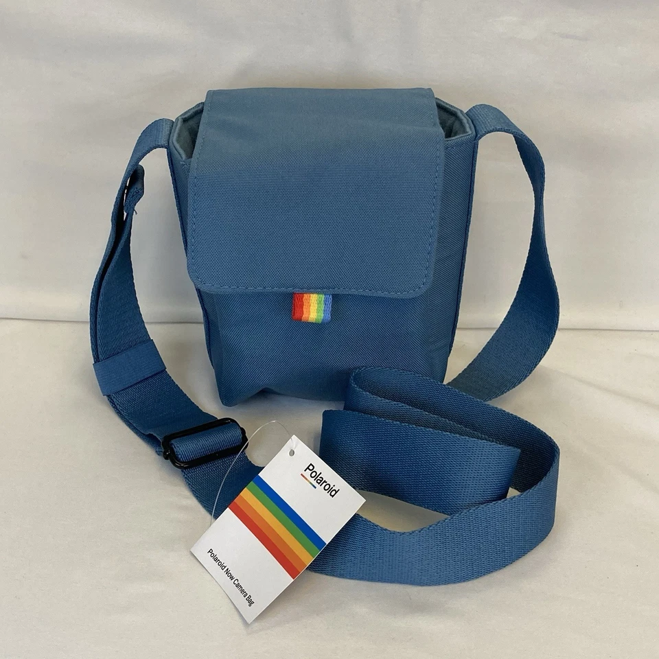 Bolso para cámara Polaroid nuevo con etiquetas - azul gris nuevo Foto 2 de 4