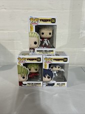 Trigun Funko Pop Lot - Vash Meryl Knives-  Damaged Boxes