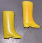 (#3) Vintage Barbie Anti Freezers Twiggy  Yellow Courreges Squishy Japan Boots