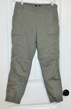 Rewash Elastic High Rise Olive Green Cargo Jogger Women's XLARGE