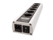 Supra Cables Netzleiste MD-06 EU Switch mit Schalter