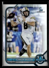 2021-22 Bowman University #84 Connor Bazelak Chrome Refractors