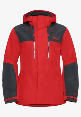 Jack Wolfskin Jasper 2l Jkt Wasserdichte Regenjacke mit Kapuze Herren  UVP 240  