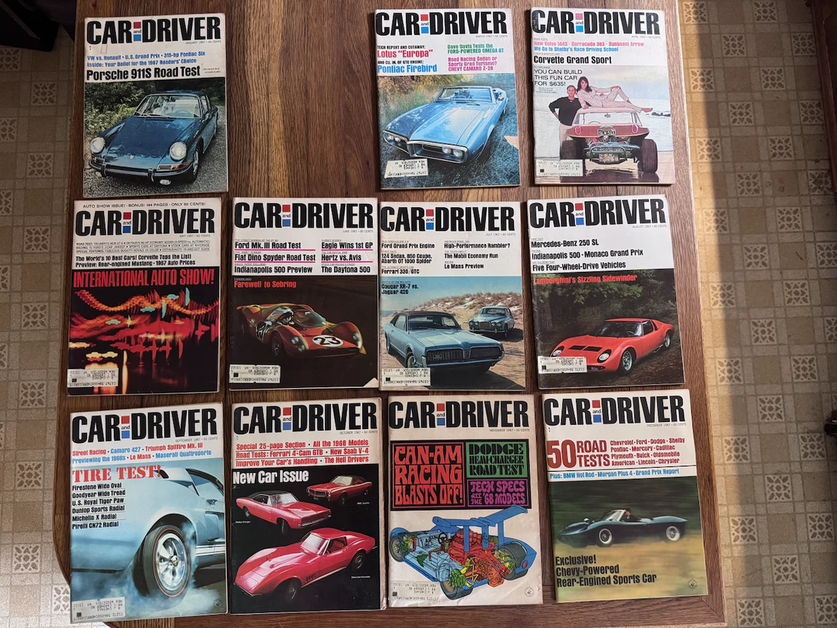 25+ Car and Driver 1940-1979 Magazines for sale | Updated Oct 2026